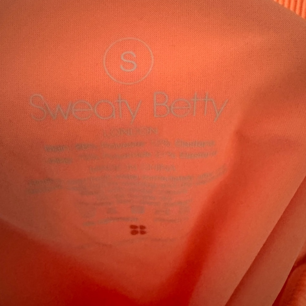 Sweaty Betty Passion Coral Cutout Swimsuit - Picture 6 of 10